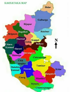 Karnataka Map