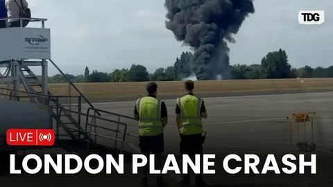 Small Plane Crashes at London Southend Airport