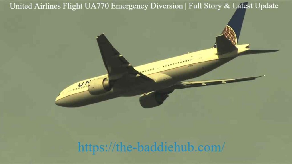 United Airlines Flight UA770 Emergency Diversion