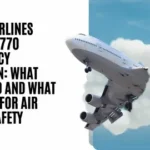 United Airlines Flight UA770 Emergency Diversion