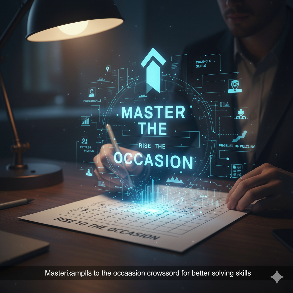 Rise to the Occasion Crossword
