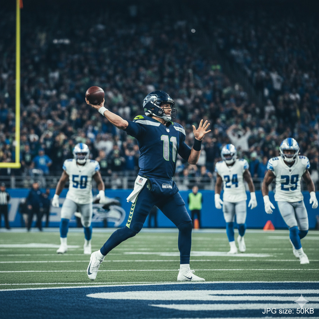 Seahawks vs Detroit Lions Match Player Stats