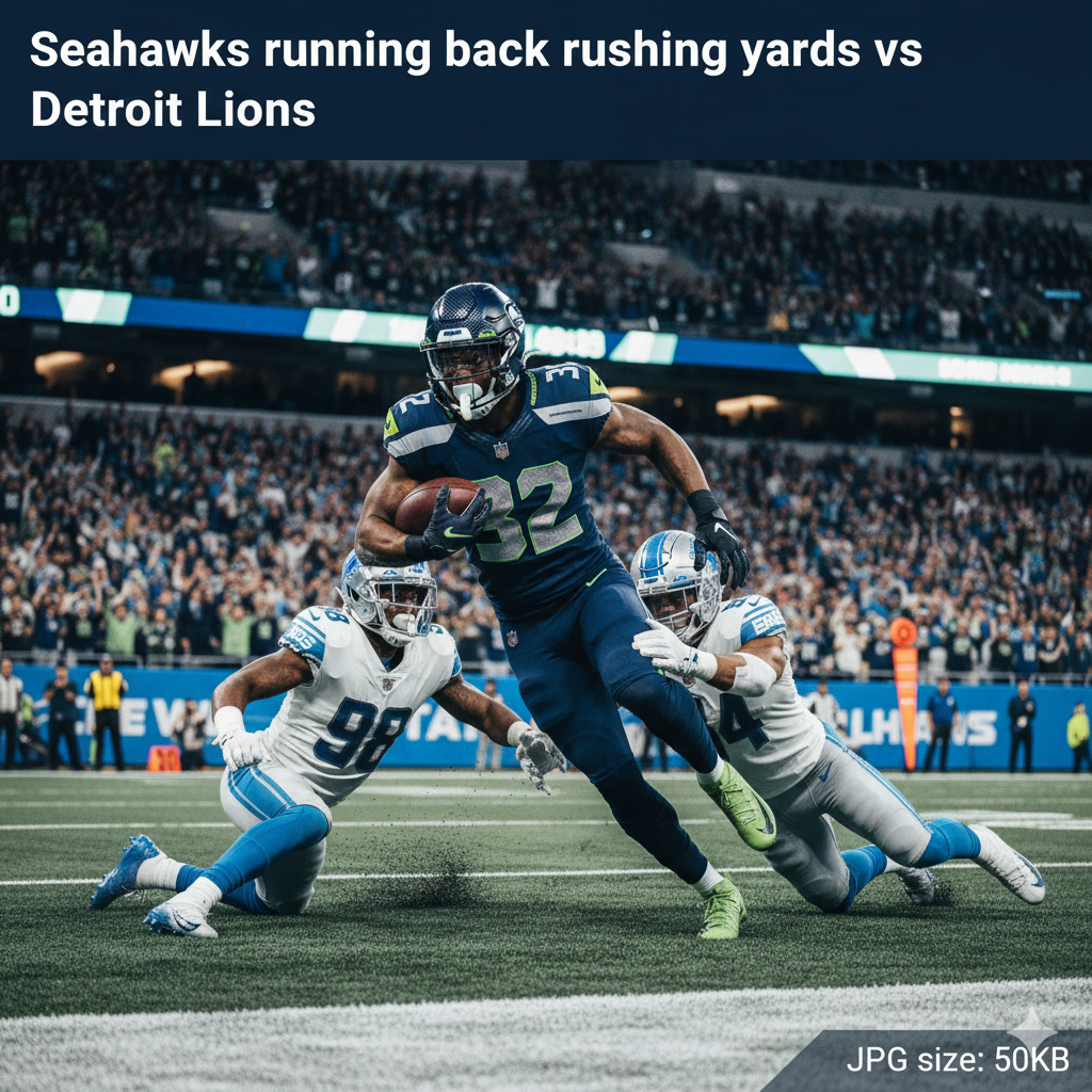 Seahawks vs Detroit Lions Match Player Stats