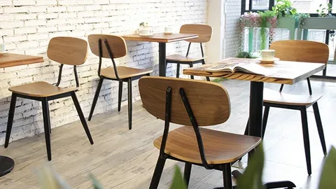 RESTAURANT CHAIRS OF DIFFERENT STYLES