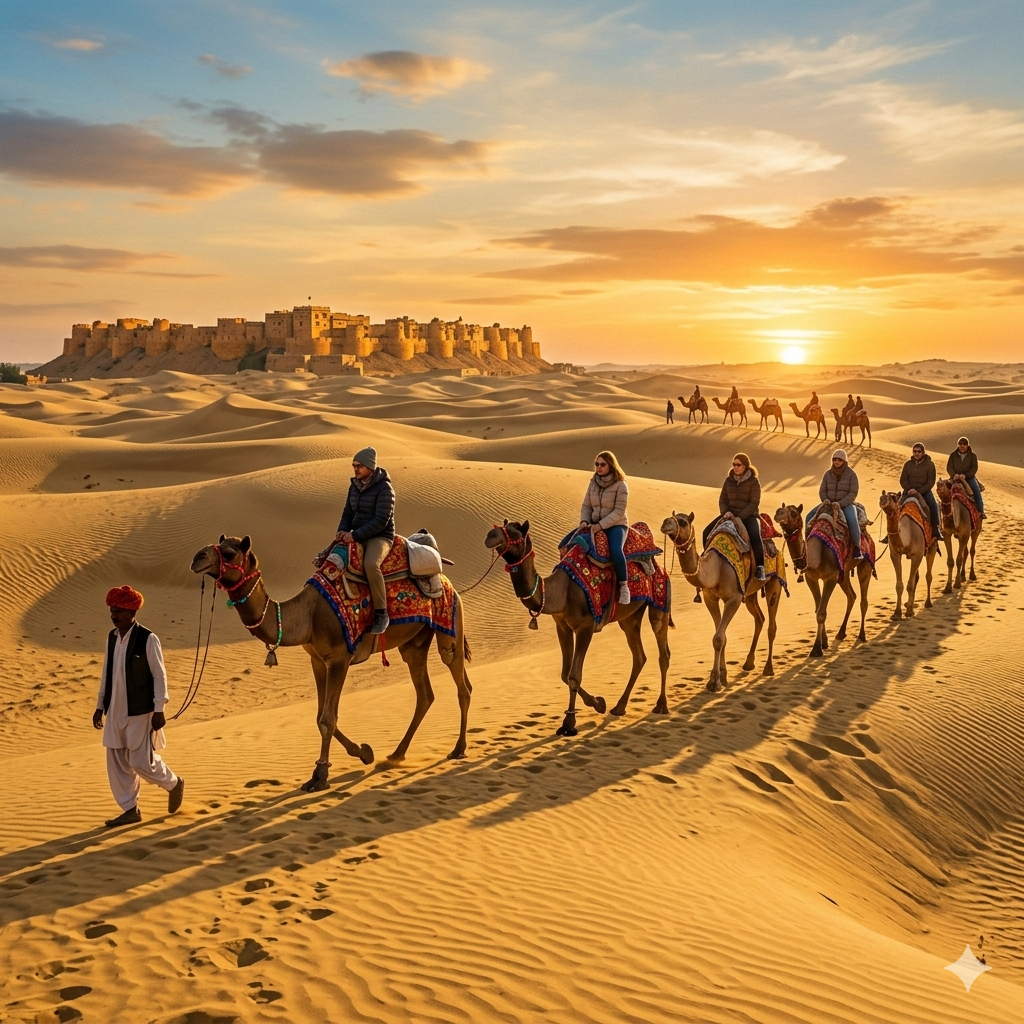 Photography Tips for Capturing Stunning Moments on Jaisalmer Camel Safari Tours